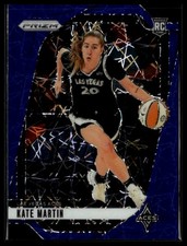 2024 Panini Prizm WNBA #126 Kate Martin Blue Velocity Prizms