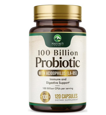 Probiotics for Women's Digestive Health - 100 Billion CFU, 16 Strains Prebiotics