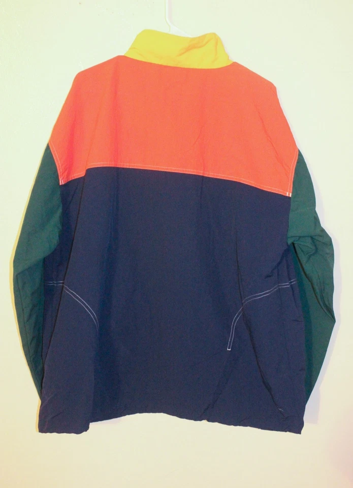 Adidas Color Block Cortavientos Trifolio Chaqueta de Pista Foto 2 de 4