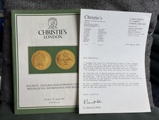 Christies Sale Catalogue - With Results - 28th April 1987 - Ancient Coins 