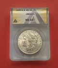 1883-O MS63 Morgan Silver Dollar ANACS 90% Silver $1