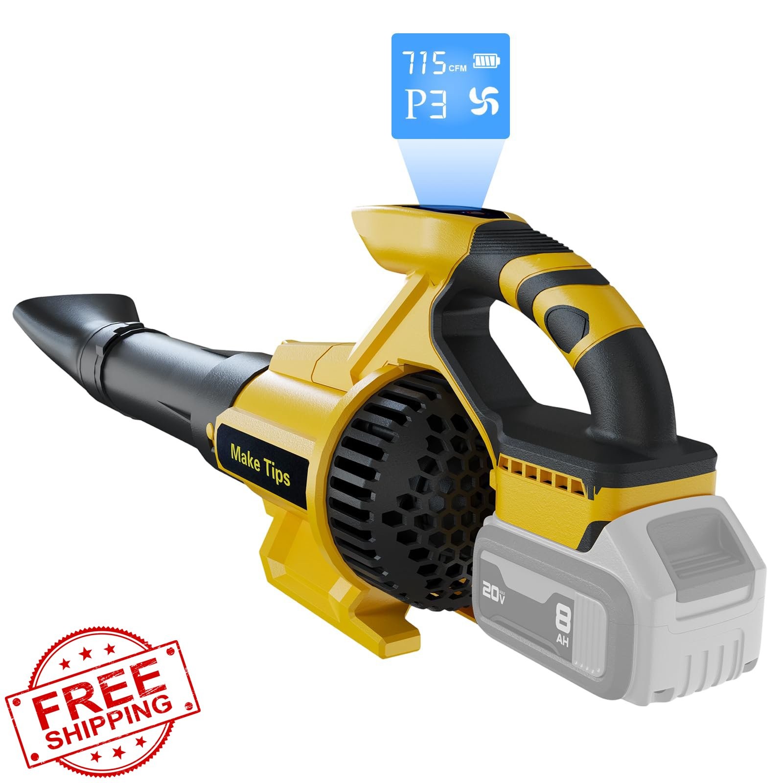 Tool Only For Dewalt 20v Max Battery Powerful Motor