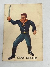 Vintage Cards Mixed Wars Clay Dexter plus USA made in HongKong approx 68mmx48mm