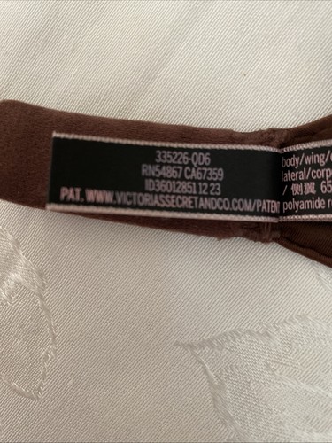 Victoria's Secret 34C Bombshell Plunge/Plongeant Bra Brown - Picture 10 of 11