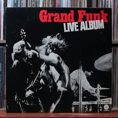 Grand Funk Railroad - Live Album - 2LP 1970 Capitol Records, VG+/VG