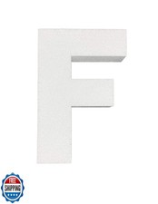 12 Inch Smooth Foam Letters - Great for Arts and Craft and DIY F 