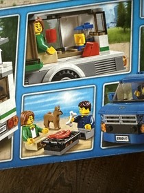 60117 LEGO City Van and Caravan Set, New, Sealed (2016)
