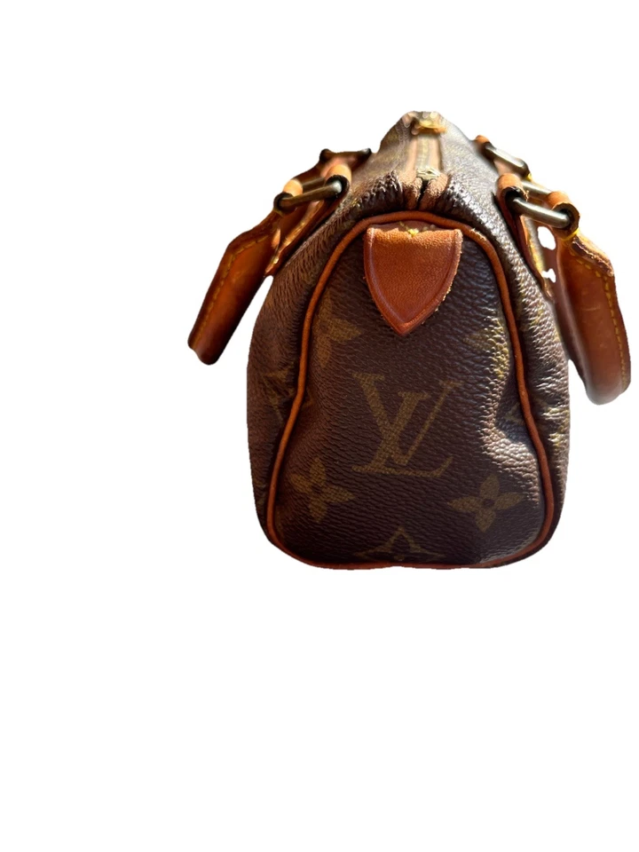 Louis Vuitton monograma speedy nano, viene con certificado de autenticidad Foto 3 de 4