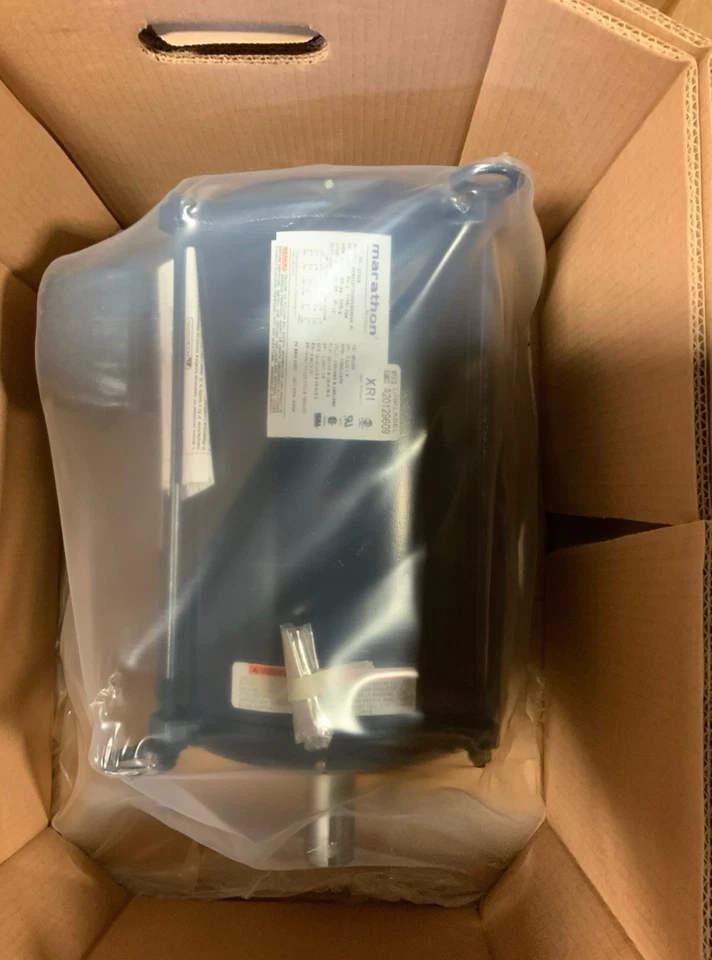 MARATHON 213TTDWD16330AA - General Purpose Motor 7.50 & 5 HP 3 Phase- New In Box - Image 3 of 4