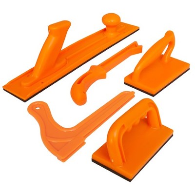 Safety Woodworking Push Block and Push Stick Package 5 Piece Set In Safety Or...
