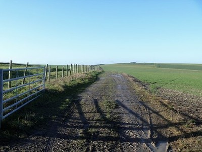 Foto 6x4 Vier Wege zu gehen [1] Allington\/SU0663 Ab diesem Punkt vier Wege c2017