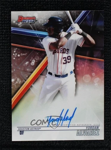 2018 Bowman's Best Best of 2018 Auto Refractor Yordan Alvarez #B18-YA Auto