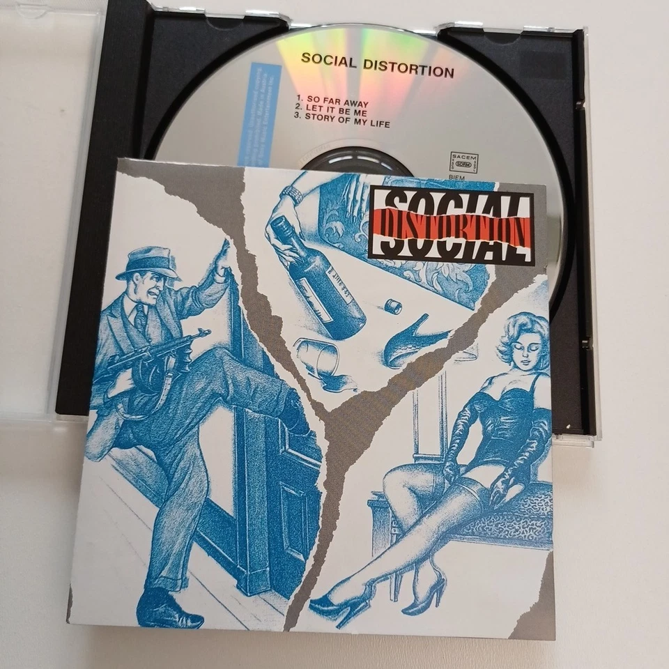 Cd / Social Distortion - Social Distortion / Sony Music 1990 - Bild 2 von 4