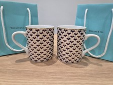 TIFFANY & Co Manhattan Blue cup with Gift bag. 