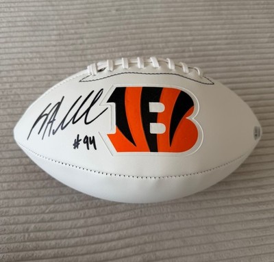 Sam Hubbard Signed Cincinnati Bengals Football Beckett Certified