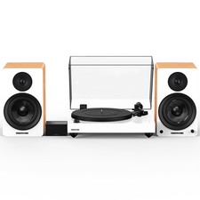 Fluance RT82 Vinyl Turntable, PA10 Preamp, Ai61 Powered 6.5" Bookshelf Speakers