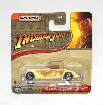 2025 Matchbox 1936 AUBURN SPEEDSTER 851 INDIANA JONES Oldtimer MBX Neu Ovp JFD98