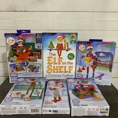 ELF on the SHELF Props and Accessories Lot Soccer Pizza Truck Pickleball & More!