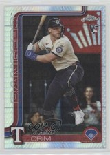 2025 Topps Chrome Update Prism Refractor Blaine Crim #USC83 0k26
