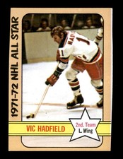 1972 Topps #132 Vic Hadfield AS2  VG/VGEX X3474812