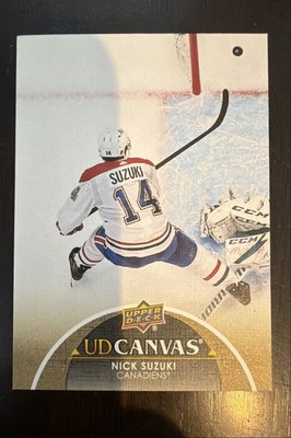 2021-22 Upper Deck Series 1 - Ud Canvas Nick Suzuki #C45