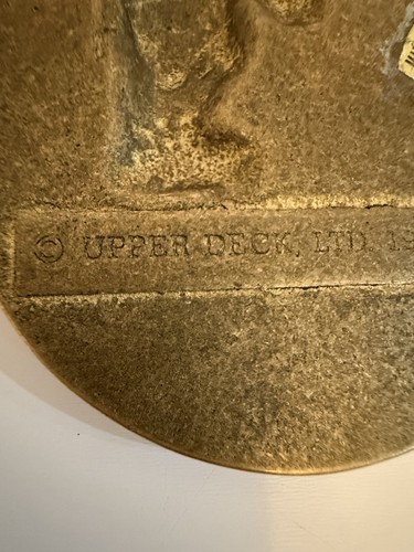 Vintage Brass Golfer Plaque “Golf Spoken Here” Upper Deck, LTD 1991-1996 EUC - Picture 6 of 9