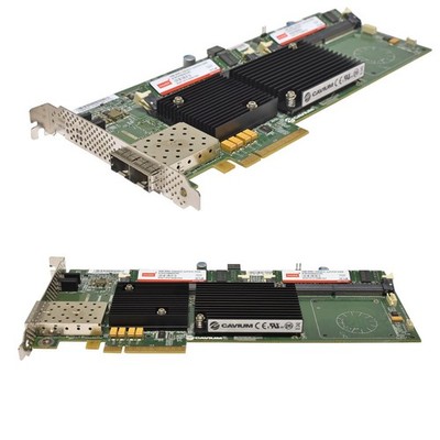 Cavium CN6870C-210NV-M8-3.0-G PCIe x8 Network Card 2x4GB DDR3 Mini Dimm 2x SFF+