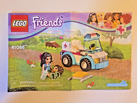 LEGO Friends 41085 Vet Clinic, 41086 Vet Ambulance, & 41088 Puppy Training
