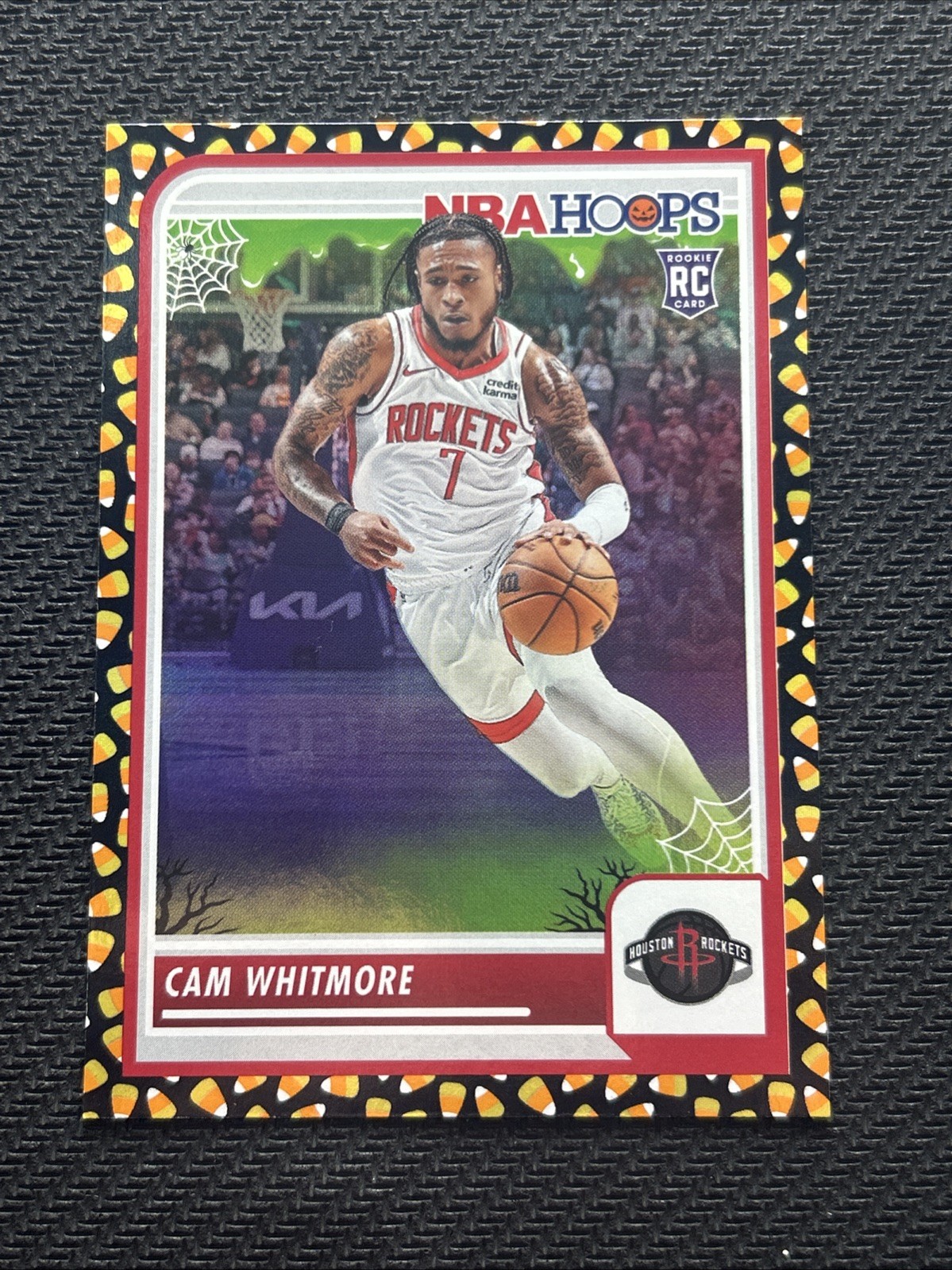 2023-24 Haunted Hoops Cam Whitmore CANDY CORN SSP #109 RC