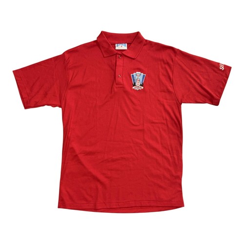 Vintage Toronto Grey Cup 1992 CFL Champions Polo Shirt Size XL 90s SOFTWEAR Red