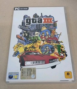 GRAND THEFT AUTO III Pc CD Rom GTA 3 EUR 7,58 - FR