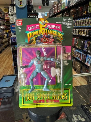 Putty Patrol Space Alien (Vintage MMPR Power Rangers, Bandai) SEALED