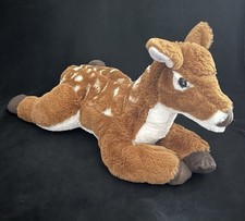 FAO Schwarz DEER FAWN Laying 18  Plush 2017 Stuffed Animal Toy