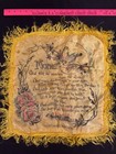Vintage Portland Oregon MOTHER Satin Souvenir Pillow Cover w Fringe 18" — photo 1