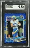 PUKA NACUA SGC 9.5 2023 PANINI DONRUSS OPTIC #238 BLUE GLITTER PRIZM ROOKIE SP