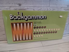 Vintage 70's 1973 Backgammon RAINBOW WORKS 75955 Made in the USA SEALED Read
