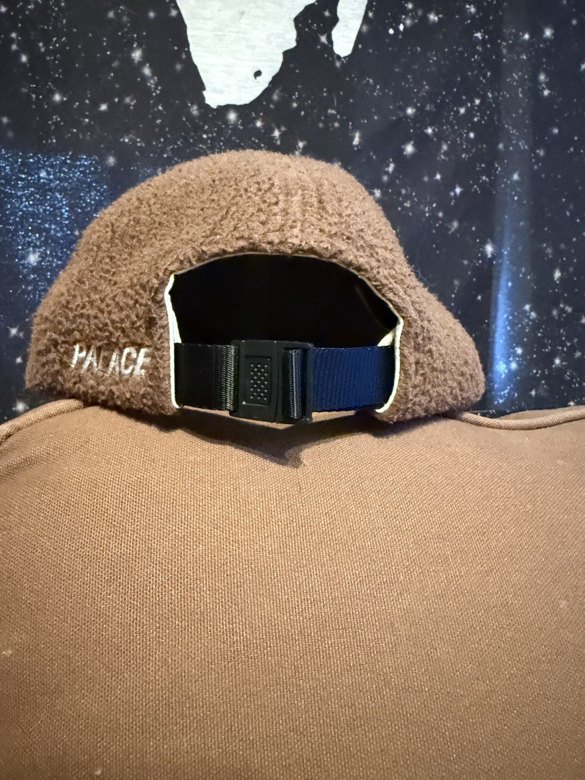 Palace Polartec Brown Adjustable Baseball Cap Men… - image 3