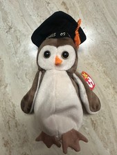      WISE the Owl Class of 1998 TY Beanie Baby RETIRED MWT POSSIBLY MANY ERRORS