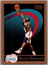 1990-91 SkyBox #124 Benoit Benjamin Los Angeles Clippers