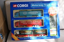 Corgi Classics Superhaulers Motorway Truck Set & Playmat 60019 1999