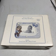 Precious Moments Jesus Loves Me Boy Photo Frame