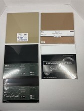 Crafting Cardstock, 12" x 12", Lot Brand New.