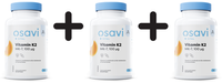 3 X Osavi Vitamin K2 MK-7, 100Mcg - 120 Softgels (152,64 Eur/Kg)