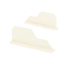 2x Lego Tail Wing 8x1 White Tail Fin Tiered Spaceship Star Wars 23930