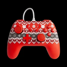 PowerA Enhanced Wired Controller Switch (Pokemon Holiday Sweater) New Special