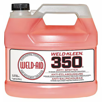 #ad Weld Aid 007090 Weld Kleen Anti Splatter 350 Bottle 1 Gal $22.45