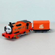 Thomas  Friends Trackmaster Nia Motorized Train with Mail Cargo Car 2013 Mattel