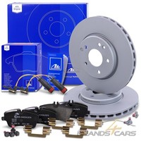 ATE Bremsscheiben Ø300 +BelÄGe+Kontakt Vorne FÜR Mercedes C-KLASSE W203 CLK C209