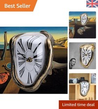 Surreal Salvador Dali Melting Clock - Handcrafted Antiques for Home Elegance