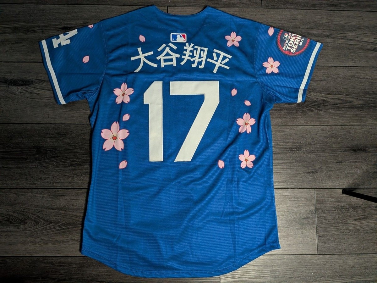 Shohei Ohtani #17 2026 Tokyo Series Cherry Blossom Stitched Dodger